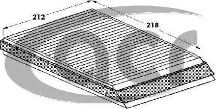 ACR 321421 - Filter, interior air autospares.lv