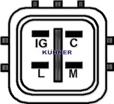 AD Kühner 553154RI - Alternator autospares.lv