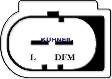 AD Kühner 553872RI - Alternator autospares.lv