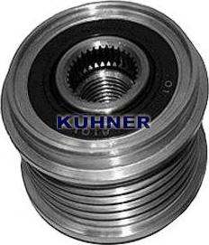 AD Kühner 885453M - Pulley, alternator, freewheel clutch autospares.lv