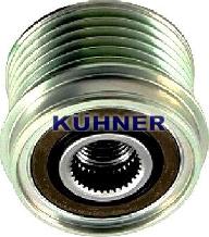 AD Kühner 885404M - Pulley, alternator, freewheel clutch autospares.lv