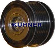 AD Kühner 885090 - Pulley, alternator, freewheel clutch autospares.lv