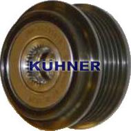 AD Kühner 885040 - Pulley, alternator, freewheel clutch autospares.lv