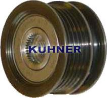 AD Kühner 885005M - Pulley, alternator, freewheel clutch autospares.lv