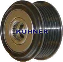 AD Kühner 885006M - Pulley, alternator, freewheel clutch autospares.lv