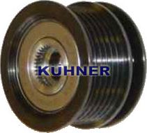 AD Kühner 885001M - Pulley, alternator, freewheel clutch autospares.lv