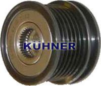 AD Kühner 885008 - Pulley, alternator, freewheel clutch autospares.lv