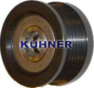 AD Kühner 885075M - Pulley, alternator, freewheel clutch autospares.lv