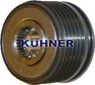 AD Kühner 885073M - Pulley, alternator, freewheel clutch autospares.lv