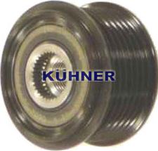 AD Kühner 885120M - Pulley, alternator, freewheel clutch autospares.lv