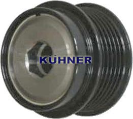 AD Kühner 885346 - Pulley, alternator, freewheel clutch autospares.lv