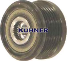 AD Kühner 885340M - Pulley, alternator, freewheel clutch autospares.lv