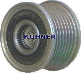 AD Kühner 885304 - Pulley, alternator, freewheel clutch autospares.lv