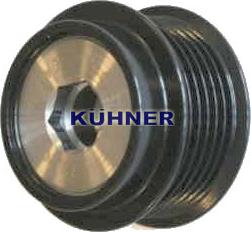 AD Kühner 885383 - Pulley, alternator, freewheel clutch autospares.lv