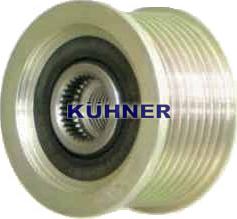 AD Kühner 885374M - Pulley, alternator, freewheel clutch autospares.lv