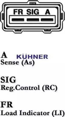 AD Kühner 301999RIM - Alternator autospares.lv