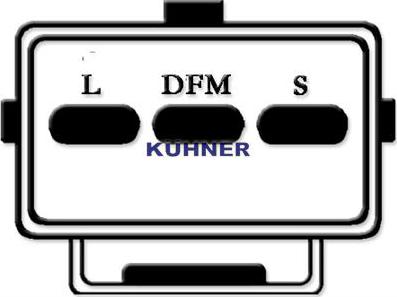 AD Kühner 301636RIB - Alternator autospares.lv