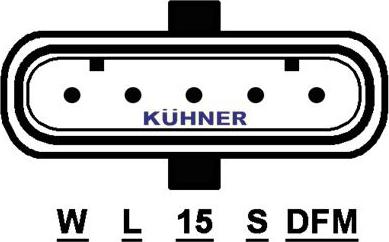 AD Kühner 301880RIK - Alternator autospares.lv