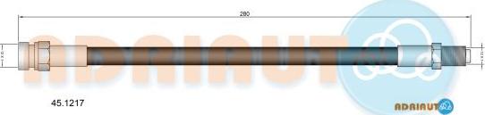 Adriauto 45.1217 - Brake Hose autospares.lv