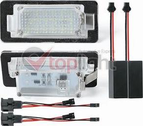 AE TOPLIGHT 701004 - Licence Plate Light autospares.lv