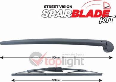 AE TOPLIGHT TRA-A8A13 - Wiper Arm Set, window cleaning autospares.lv