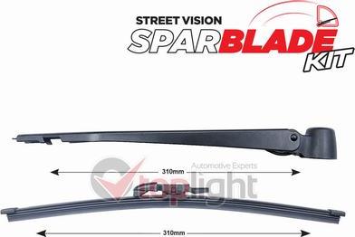 AE TOPLIGHT TRA-B511 - Wiper Arm Set, window cleaning autospares.lv