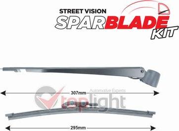 AE TOPLIGHT TRA-B5X1 - Wiper Arm Set, window cleaning autospares.lv