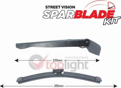 AE TOPLIGHT TRA-F4E1 - Wiper Arm Set, window cleaning autospares.lv