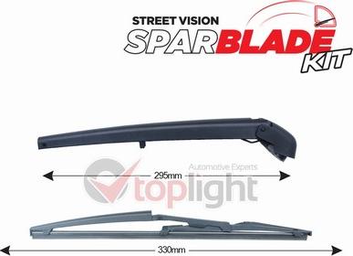 AE TOPLIGHT TRA-F2P6 - Wiper Arm Set, window cleaning autospares.lv