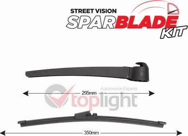 AE TOPLIGHT TRA-S5E1 - Wiper Arm Set, window cleaning autospares.lv