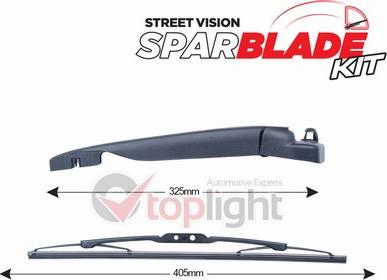 AE TOPLIGHT TRA-V3V1 - Wiper Arm Set, window cleaning autospares.lv