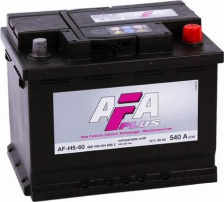 AFA 5604080546062 - Starter Battery autospares.lv