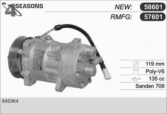 AHE 57601 - Compressor, air conditioning autospares.lv