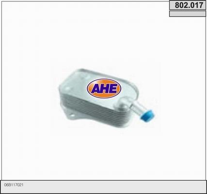AHE 802.017 - Oil Cooler, engine oil autospares.lv