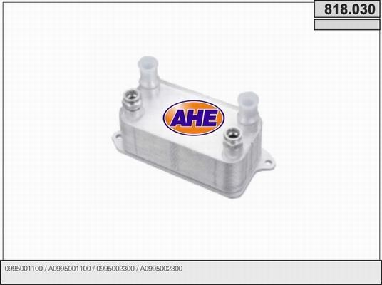 AHE 818.030 - Oil Cooler, engine oil autospares.lv