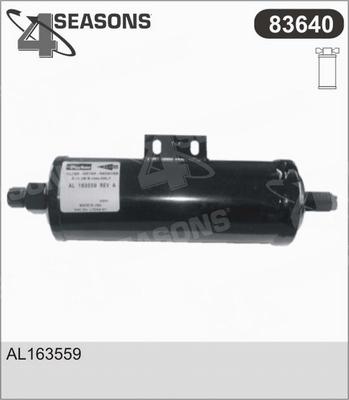 AHE 83640 - Dryer, air conditioning autospares.lv