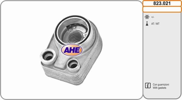 AHE 823.021 - Oil Cooler, engine oil autospares.lv