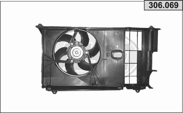 AHE 306.069 - Fan, radiator autospares.lv