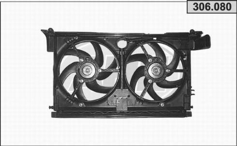 AHE 306.080 - Fan, radiator autospares.lv