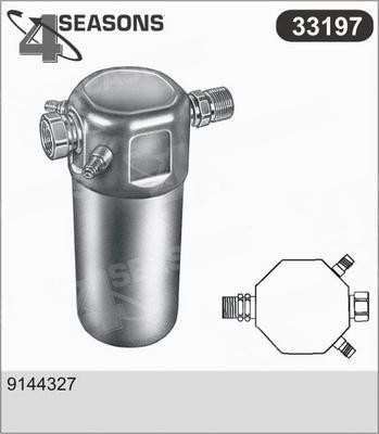 AHE 33197 - Dryer, air conditioning autospares.lv