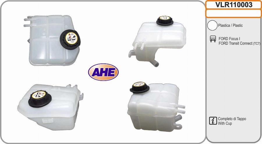 AHE VLR110003 - Expansion Tank, coolant autospares.lv