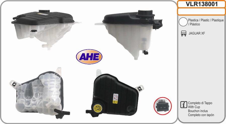 AHE VLR138001 - Expansion Tank, coolant autospares.lv