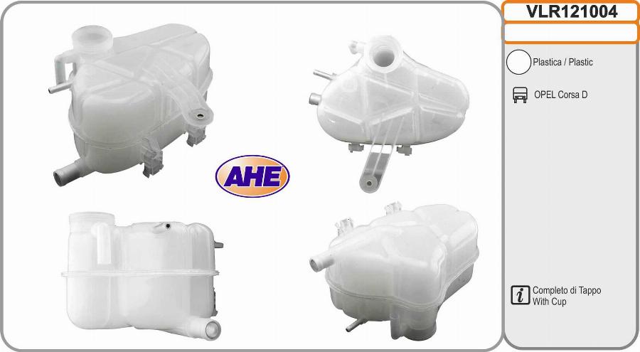 AHE VLR121004 - Expansion Tank, coolant autospares.lv