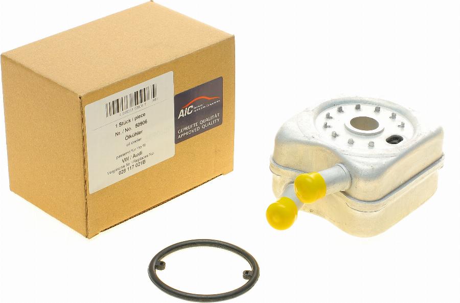 AIC 50906 - Oil Cooler, engine oil autospares.lv