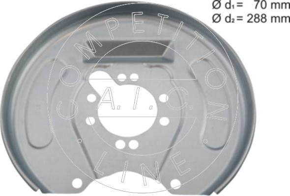AIC 58830 - Splash Panel, guard, brake disc autospares.lv