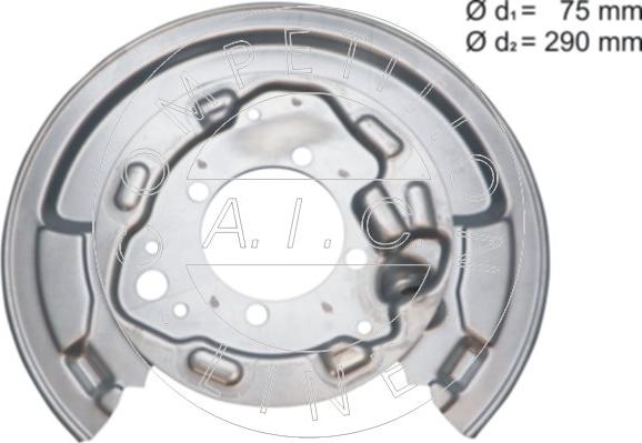 AIC 58833 - Splash Panel, guard, brake disc autospares.lv