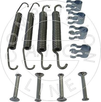 AIC 53671 - Accessory Kit, brake shoes autospares.lv