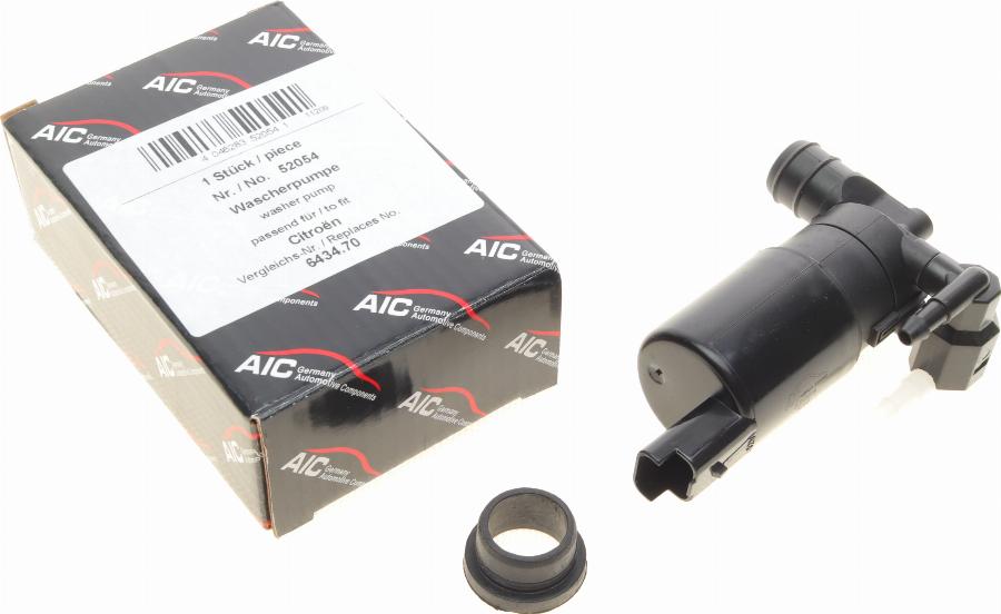 AIC 52054 - Water Pump, window cleaning autospares.lv