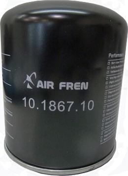 AIR FREN 10.1867.10 - Air Dryer Cartridge, compressed-air system autospares.lv