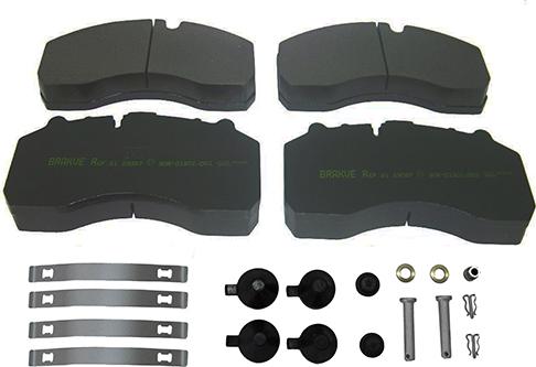 AIR FREN 21.29087 - Brake Pad Set, disc brake autospares.lv